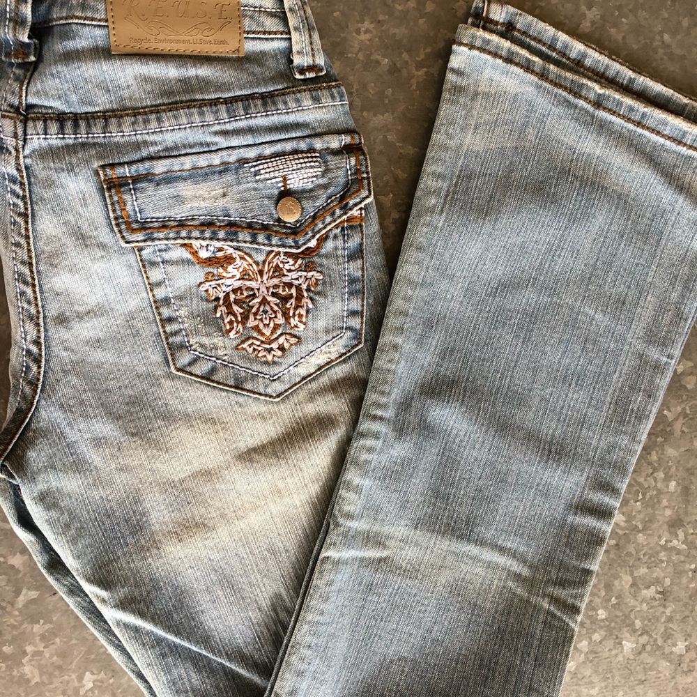 REUSE Eco Friendly Jeans 27X32R